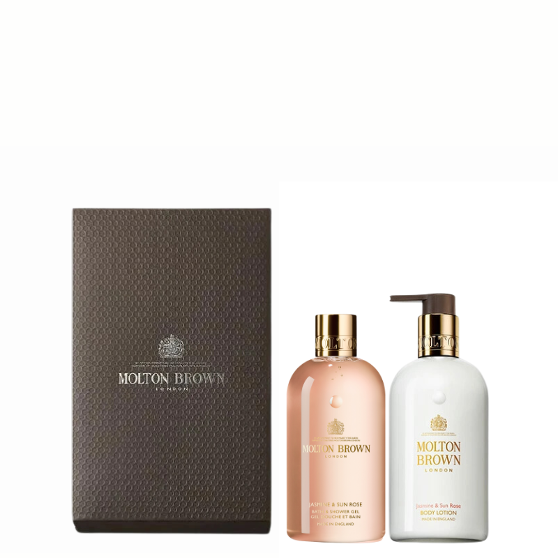 ジャスミン＆サンローズ ボディケア ギフトセット 300ml×2（バッグ付き） – MOLTON BROWN